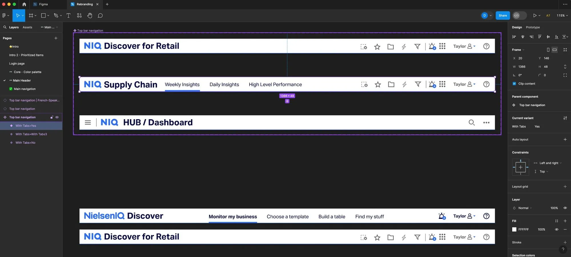 NielsenIQ cross-product navigation model