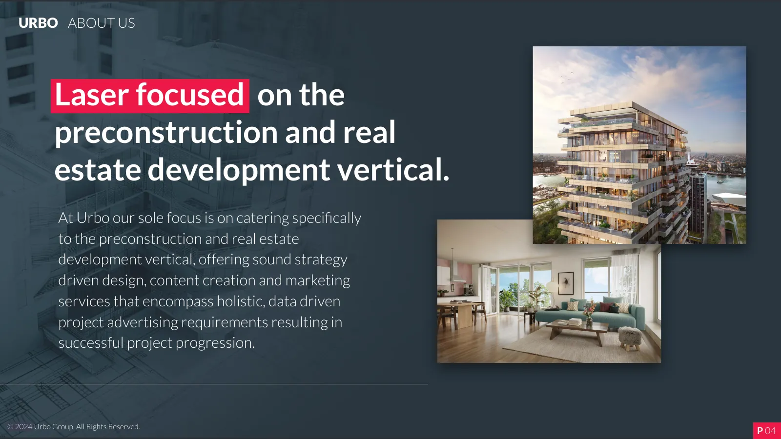 Laser focused on preconstruction and real estate development