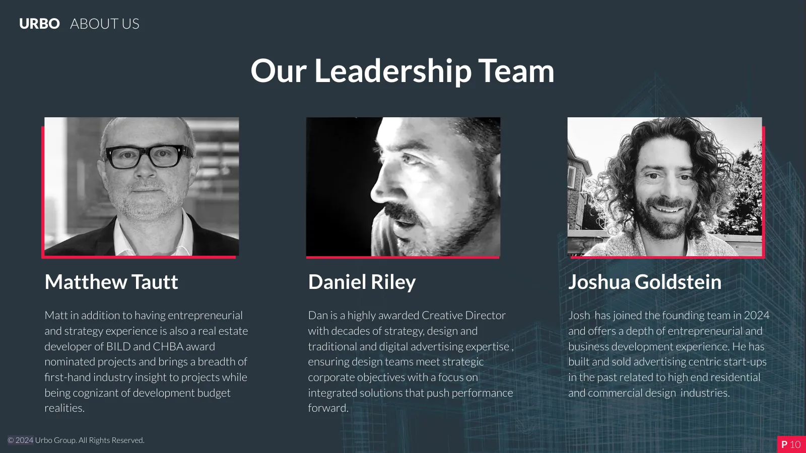 Our leadership team