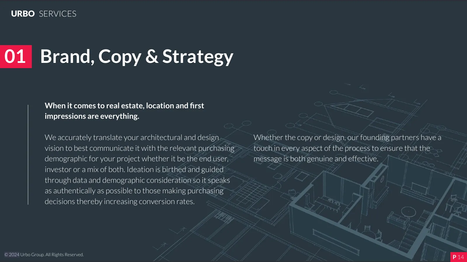01 Brand, copy and strategy